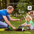 thumbnail image 3 of MasteelfCA 1PC Triangle Hoe Digging Soil Manuring Tool Pointed Head Trenching Hoe, 3 of 8