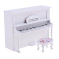 thumbnail image 1 of Piano de Muñeca en Miniatura de , Piano de Muebles en Miniatura de 1:12 , para Adorno de Baoblaze dollhouse piano, 1 of 8