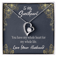 thumbnail image 2 of Pour Ma Femme Mon Coeur Est à Toi pour Toujours Collier w Message Card, 2 of 8