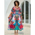 thumbnail image 6 of CFCSRP Women Kaftan Dresses Plus Size Moo Moo for WomenCover ups Summer Dress Maxi Long Caftan Swimsuit Bathing Suit Cover Up, 6 of 6