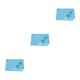 thumbnail image 3 of Matsuzay 50 piezas de impresión duradera con tarjetas de nombre de ahuecadas de corazón, tarjeta de lugar de nombre hueco de corazón azul Type1 NO1, 3 of 6