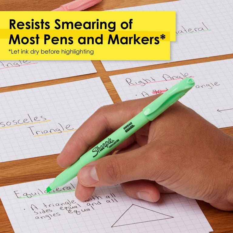 Pens & Highlighters Smear Testing: Which ones don't smear – All