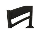 thumbnail image 3 of Fernious Dining Chair on Mango Solid Wood in Dark Gray Finish - 2 Piece Set, 3 of 6