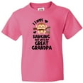 thumbnail image 3 of Inktastic Monkey I Love Hanging out with My Great Grandpa Youth T-Shirt, 3 of 5