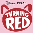 thumbnail image 2 of Girl's Turning Red Panda Silhouette Logo Graphic Tee Light Pink / 1 Small, 2 of 4
