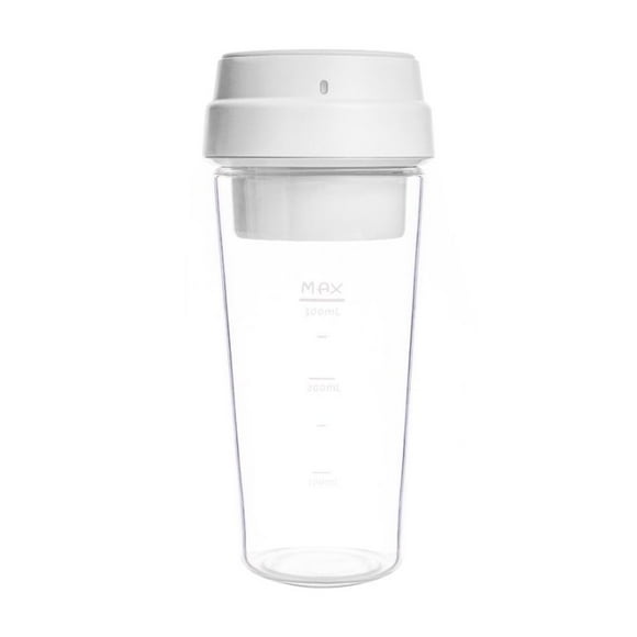 17PIN 17PIN Portable Star Fruit Juicer Cup, 400ML Magnetic Charging, 30-Second Quick Juice, Eco-Friendly Design, Food Grade Material, Lightweight for Travel, Hidden Blades, White & Pink Options