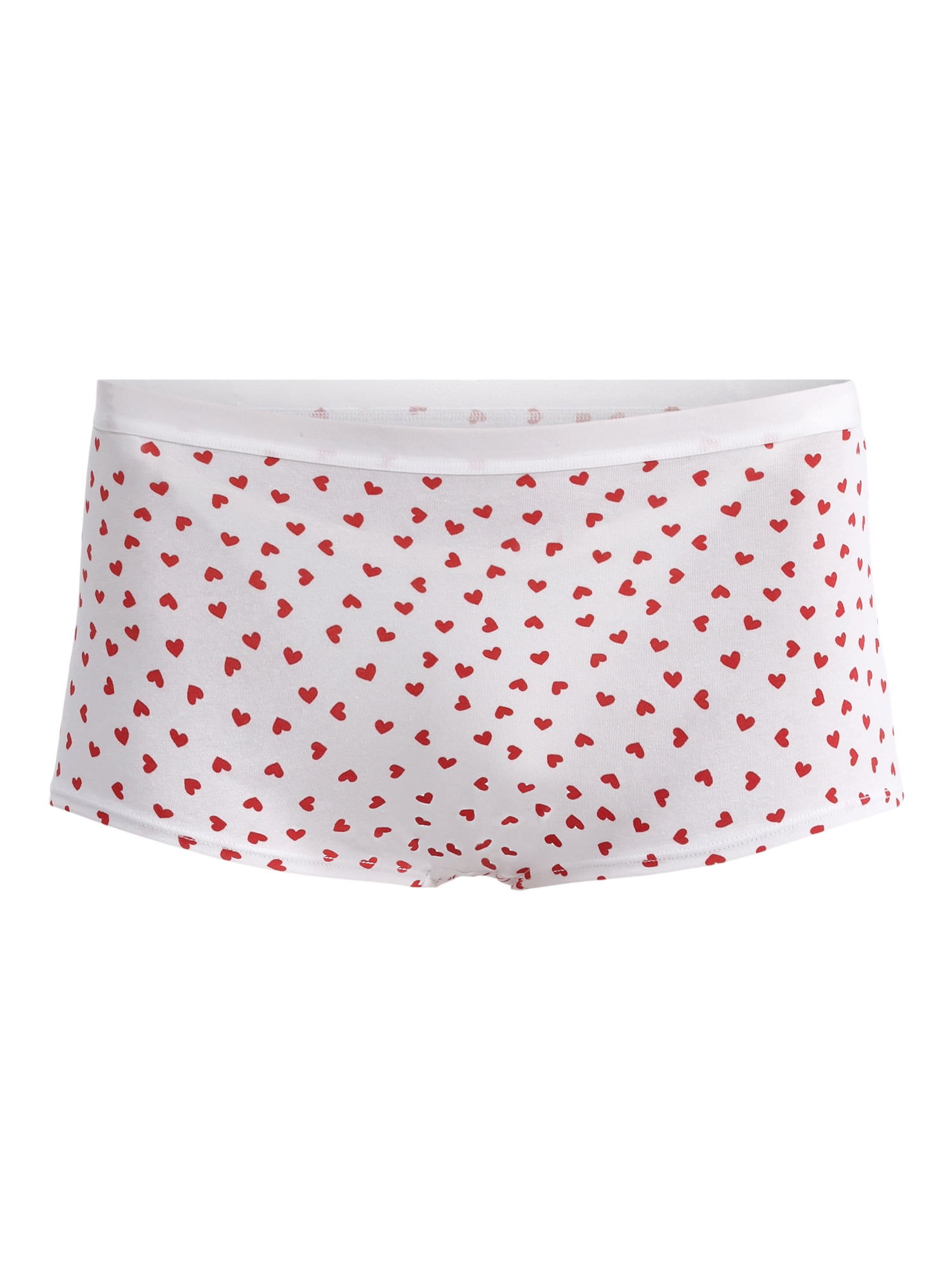 No Boundaries Cotton Boyshort Panty, Women’s and Women’s Plus, Sizes S-XXXL