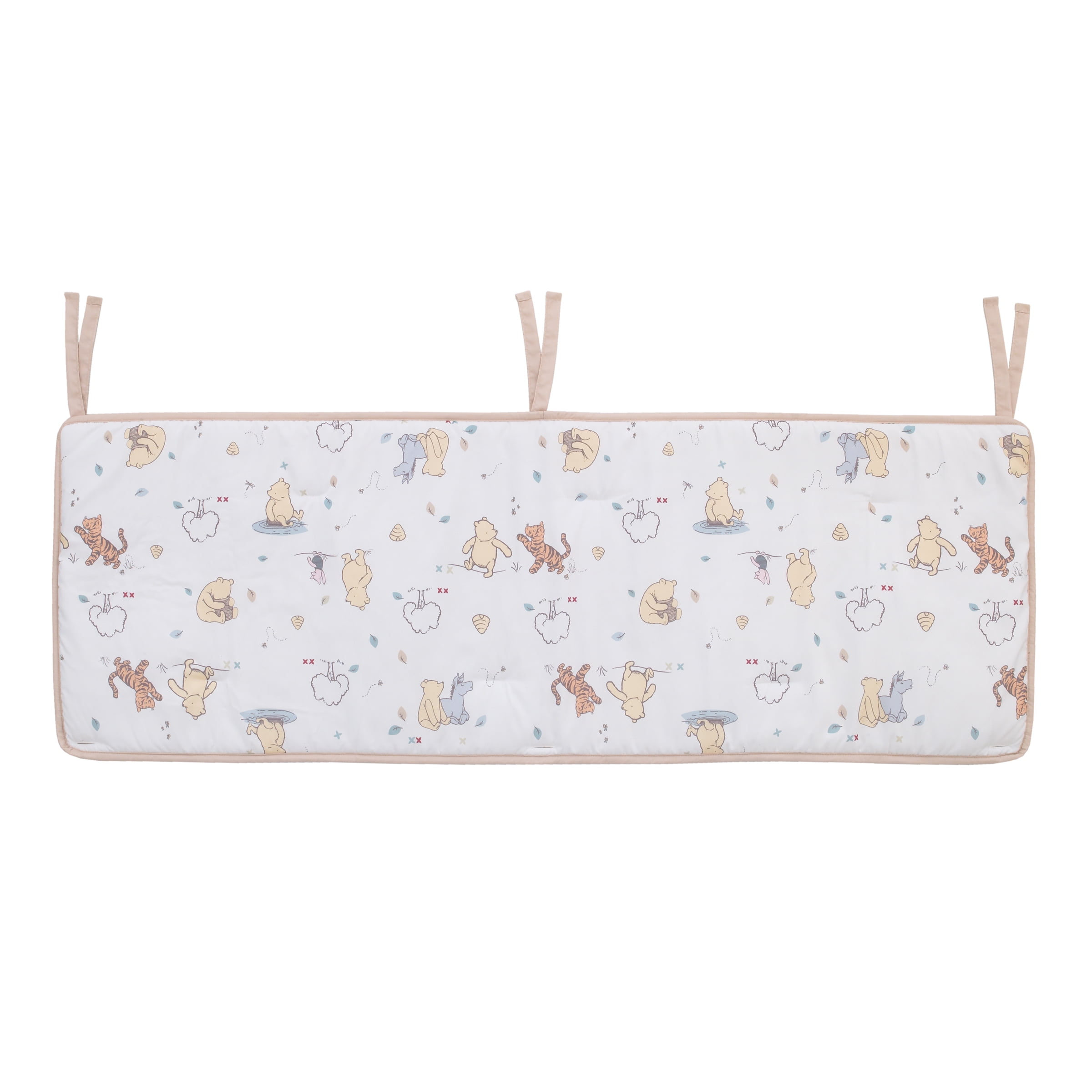 Disney Winnie The Pooh Classic Pooh Crib Rail Guard Cover With