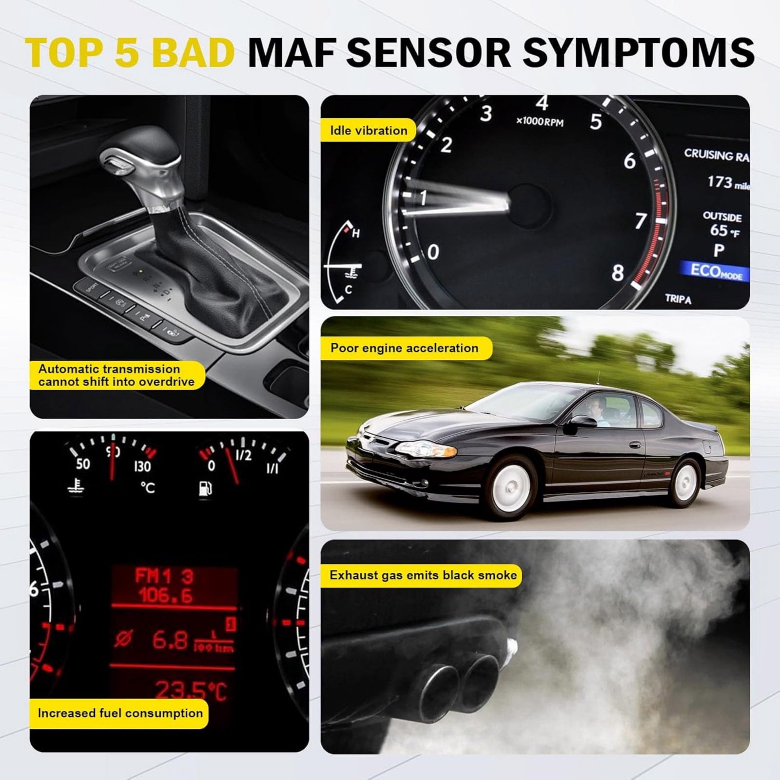 CSYANXING Maf Sensor Assembly 100% Brand New Professional Tested For Acura 1.3L 1.5L 1.8L 2.0L 2.3L 2.4L 3.0L 3.5L 3.7L