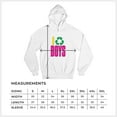 thumbnail image 7 of I Recycle Boys Puff Print Sweatshirt Funny Dating App Humor Single Independent Heart Breaker Relationship Hoodie, 7 of 7