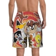 thumbnail image 3 of Looney Tunes Cartoons Mens Swim Trunks Quick Dry Board Shorts With Mesh Lining, Beach Shorts Swimwear Bathing Suits, 3 of 7