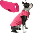 thumbnail image 1 of Gooby Fleece Vest Dog Sweater - Pink, Small - Warm Pullover Fleece Dog Jacket With O-Ring Leash - Winter Small Dog Sweater Coat - Cold Weather Dog Clothes For Small Dogs Boy Or Girl, 1 of 2