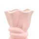 thumbnail image 5 of Jarrón de cerámica moderno, floral, jarrones decorativos minimalistas de escritorio, arreglo floral para sala de , hogar, , , Rosa claro perfecl floreros decorativos, 5 of 6