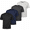 Marled Neutrals - Black / Navy / Charcoal / Gray, variant on DARESAY Boys Active T-Shirts, 4-Pack Moisture-Wicking Short Sleeve Athletic Tees, Sizes 4-16
