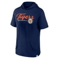 thumbnail image 2 of Men's Fanatics Navy Detroit Tigers Offensive Strategy Short Sleeve Pullover Hoodie, 2 of 3