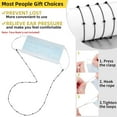 thumbnail image 5 of ChainsHouse Glasses Strap Bead Chain for Women Men Black Sun Eye Glasses Holder Fashion Jewelry Gift, 5 of 6