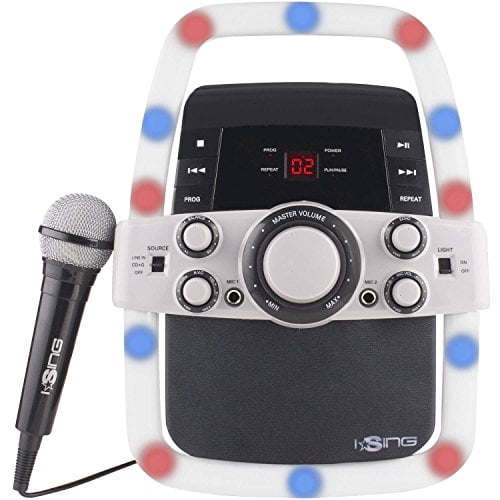 iSing K0203101 BLK Flashing Bar Karaoke