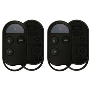 2 PACK KeylessOption Keyless Entry Remote Key Fob Shell Case Pad A269ZJA078 for 1995-1999 Nissan Maxima Infiniti I30