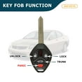 thumbnail image 4 of AKS KEYS New Replacement for Mitsubishi Remote Head Key 4B OUCG8D-620M-A MIT6 (2 pack), 4 of 5