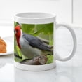 thumbnail image 5 of CafePress - Iiwi And Brazilian Cardinal Mugs - 11 oz Ceramic Mug - Novelty Coffee Tea Cup, 5 of 6