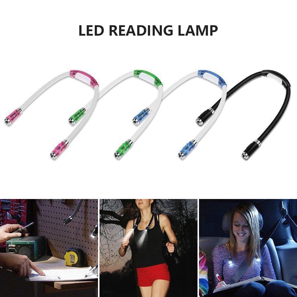 Willstar LED Neck Reading Light Eye Caring LED Neck Book Light 3