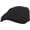 Black, variant on Ivy Cap Straw Weave Linen-Like Cotton Cabbie Newsboy Hat MZ30038