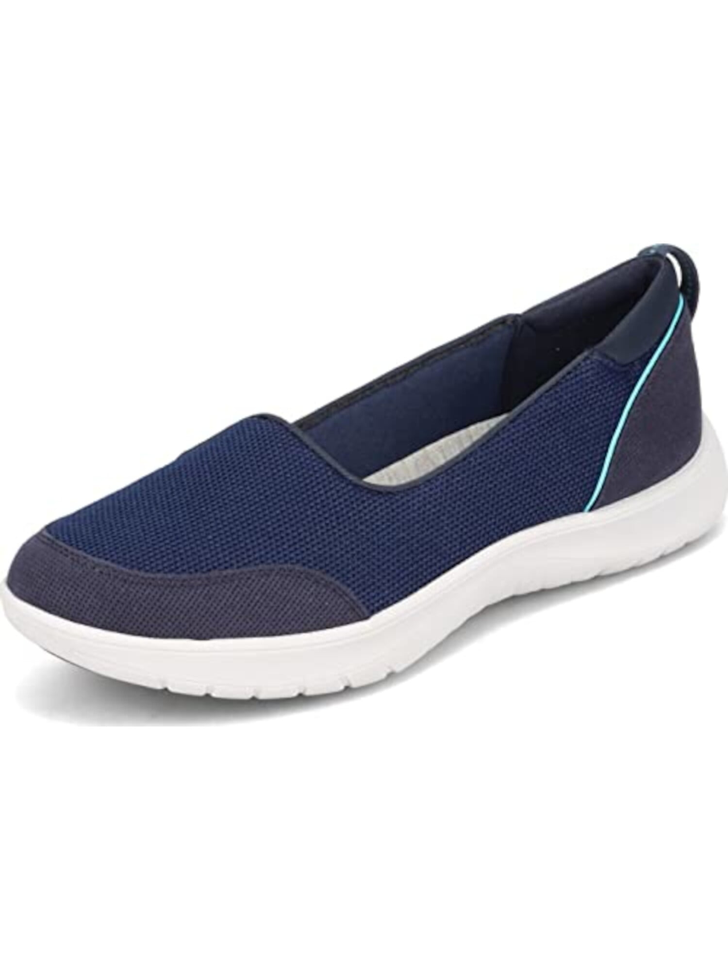 CLOUD STEPPERS BY CLARKS Womens Navy 1/2