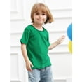 thumbnail image 4 of COSLAND T-Shirts Unis pour Tout-Petits Garçon 4T, Vert, 4 of 4