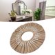 thumbnail image 1 of Espejo De Pared Decorativo Tejido De Pasto Marino, Elegante, Transparente, Sin Distorsión, Protección Contra El Óxido, Regalo Ideal, 1 Espejo De Pared De Pasto Marino,, 1 of 7