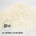 thumbnail image 3 of Millennium Soy Wax Beads for Candle Making - Natural Candle Making Supplies - Paraffin-Free, Beeswax-Free Candle Wax for Container Candles, Tealights and Wax Melts, 45 lbs, 3 of 18
