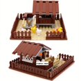 thumbnail image 5 of 118pcs Farm Chicken Coop Building Blocks Set - DIY Compatible Farm Ranch House MOC 95342 with Assembly Instructions - Perfect Gift for Boys & Girls!, 5 of 5