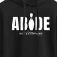 thumbnail image 3 of The Big Lebowski - Abide Bowling Pin - Juniors Cropped Pullover Hoodie, 3 of 5