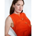 thumbnail image 4 of Free Assembly Women's and Women's Plus Button Front Cable Knit Sweater Vest, Lightweight, Sizes XS-4X, 4 of 5