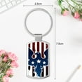 thumbnail image 2 of Coolnut 1 PCS Keychain Keyring, Grunge American Eagle Lightweight Metal Keychain Key Ring, Keychain Pendant Party Favor Reward Gifts, 2 of 6