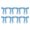 A002- Style B, variant on Christmas Bows with Satin Ribbon, Indoor Christmas Decorations for Party Decor, 8-Piece Holiday Banner for Gift Wrap