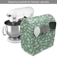 thumbnail image 2 of Cherry Blossom Stand Mixer Cover, Downward Sloping Cherry Blossom Petals on a Greenery Background, Kitchen Appliance Organizer Bag Cover with Pockets, 5 Quarts, Rose and Sea Green, by Ambesonne, 2 of 4