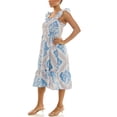 thumbnail image 4 of Nanette Lepore Women's Smocked Flutter Sleeve Midi Dress, Sizes XS-XXXL, 4 of 7