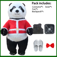 thumbnail image 3 of Disfraz inflable de oso polar gigante, disfraz de mascota de oso polar divertido para fiesta de disfraces de cosplay, disfraz de mascota inflable de peluche, 3 of 5