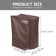 thumbnail image 3 of Funda protectora plegable, impermeable y antipolvo para maletas con ruedas de 24 pulgadas (café), 3 of 7