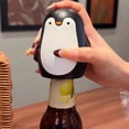thumbnail image 6 of Beer Bottle Opener, Penguin Bottle Opener - Magnetic Cap Catcher, Automatic Push-Down Beer Opening Device - For Home Bar, Camping, Parties, 6 of 9