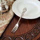 thumbnail image 1 of Tenedor de postre de acero inoxidable | Vajilla vintage, mango hueco, ideal para helado, pudín y yogur, estética elegante, ideal para comer en casa, artículos esenciales de cocina, diseño, 1 of 8