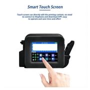 12.7MM Portable Coder Handheld Inkjet Printer For Text QR Barcode Batch Number Logo Date Label With Fast-Dry Ink