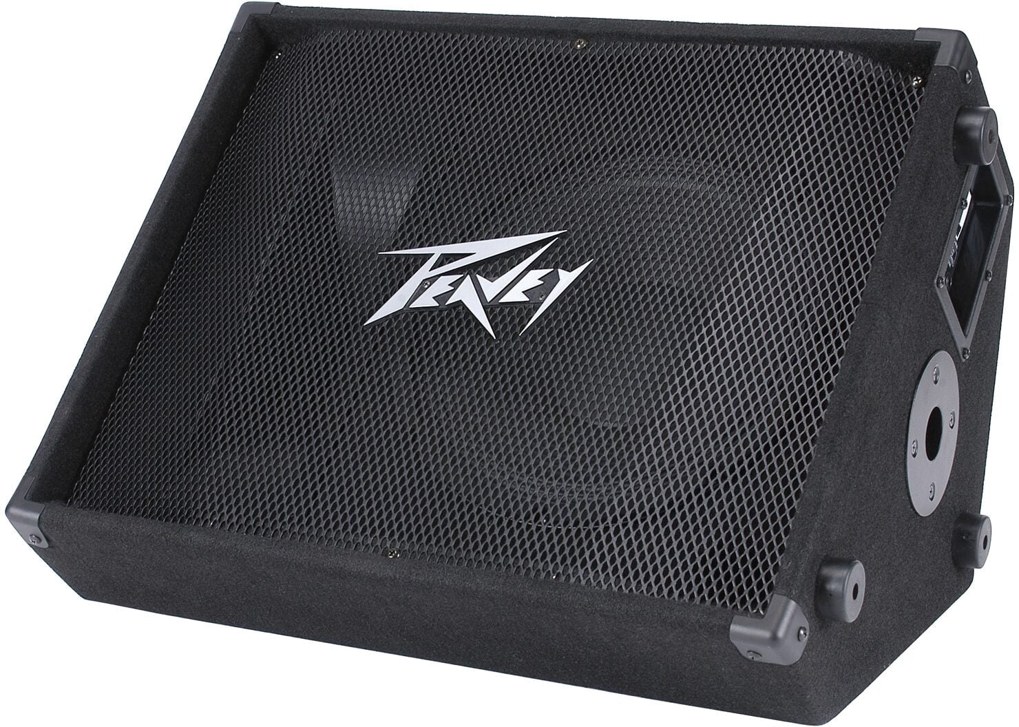 (2) Peavey PV 12M Pro Passive 12" Stage Monitor Speaker & 1/4" to Speakon Cables