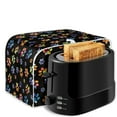 thumbnail image 6 of Yuyamidu Colorful Dog Paw Toaster Cover 4-Slice Wide Slot Bread Maker Machine Dust Cover Anti Splash Kitchen Appliance Dustproof Cover Lightweight Bakeware Protector, 6 of 7