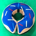 thumbnail image 3 of CSChome Cat Cone Collars Pet Collar Cartoon Printing Fastener Adjustment Inflatable Lick-Proof After Surgery Supplies, 3 of 7