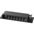 thumbnail image 3 of Cable Holder Clip, Cable Holder Clip, Good Adhesion - Self-Adhesive Cable Clip, Suitable for Metal Holders Under Home Desk, Storage Boxes, Black 1 Piece, 3 of 4
