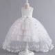 thumbnail image 5 of Vestido de niña Vestido de noche Vestido de cola Vestido de princesa sin mangas Falda de globo Falda de pastel Vestido de noche Disfraz, 5 of 5