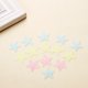thumbnail image 5 of Pegatina de pared,Resplandor En La Oscuridad 3D Estrellas Pegatinas de Pared 100 Unids Luminoso Fluo Tomshoo Rosa, 5 of 7