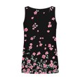 thumbnail image 4 of Xuyuer Summer Tops for Women Sleeveless V Neck Tshirt Loose Fit Casual Tank Tunic Blouse Womens Tank Tops Summer V Neck Sleeveleeve Shirts Casual Ruched Tunics, 4 of 5