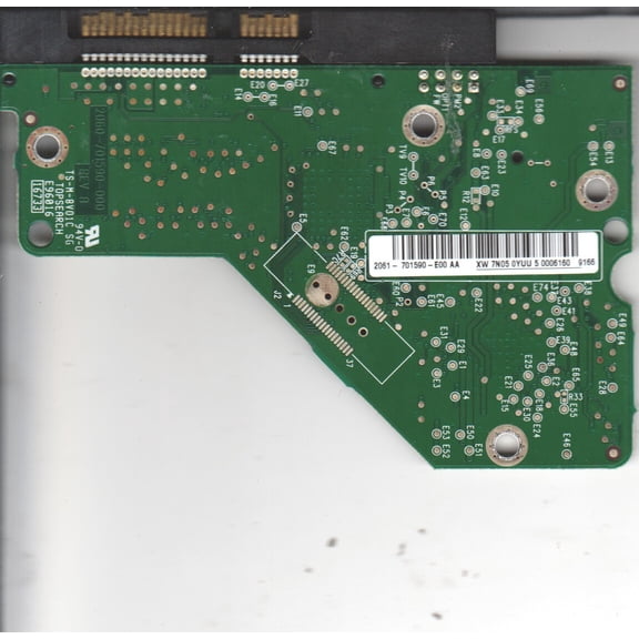 WD3200AAJS-65M0A0, 2061-701590-E00 AA, WD SATA 3.5 PCB